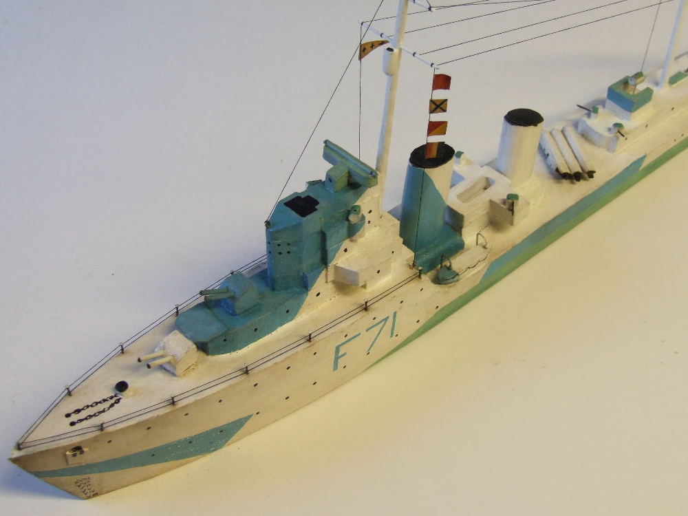 Model Warship Restoration