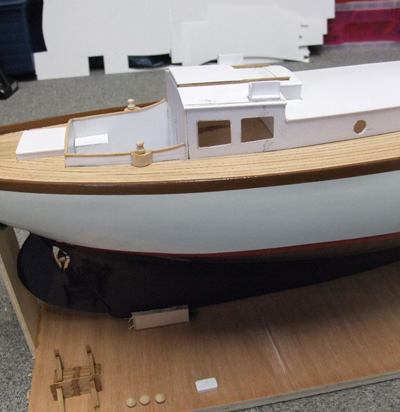 The Yacht Islas Rose Model Commission